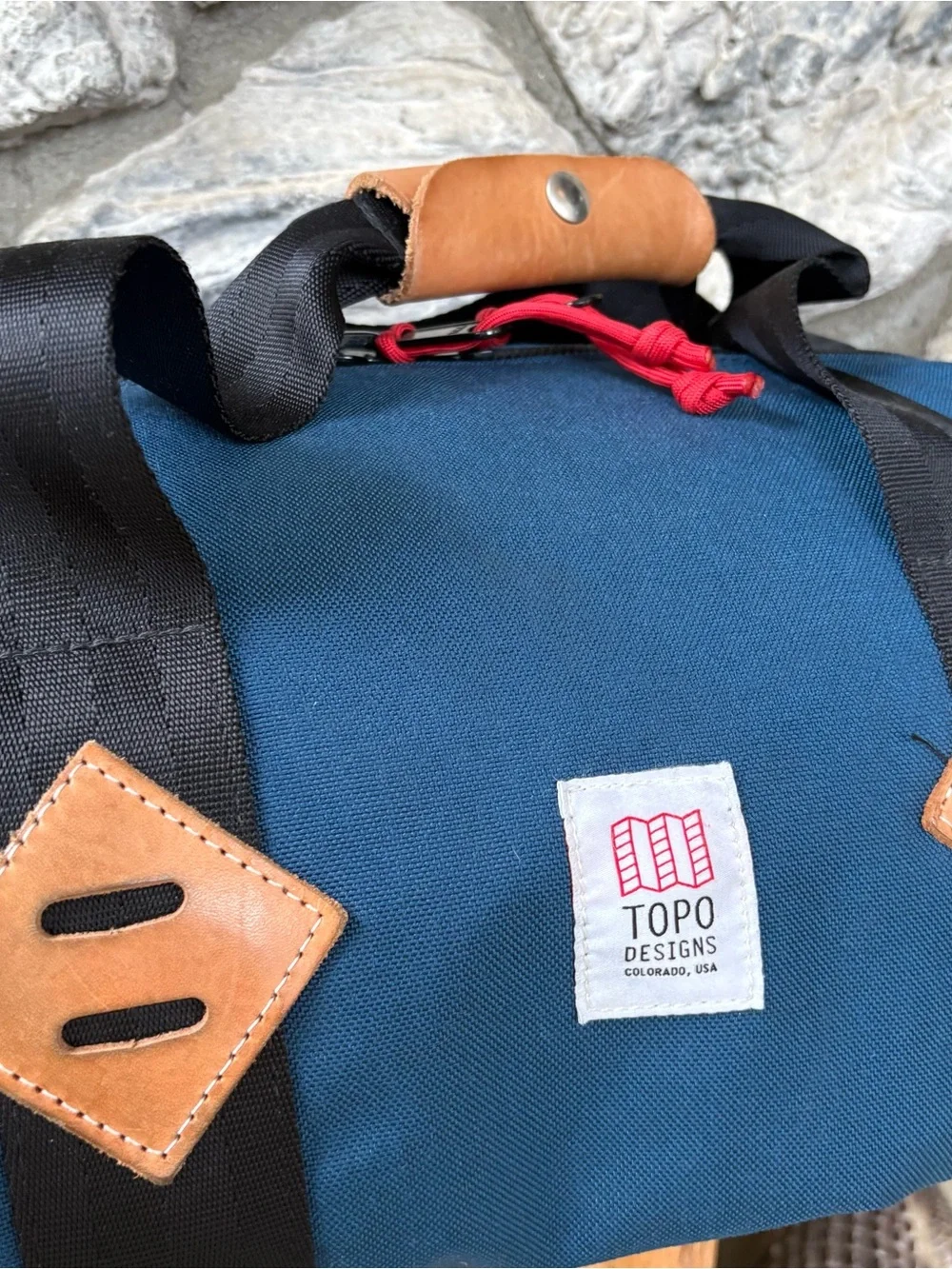 Topo Designs Classic Duffel Bag 42L With Handles and Removable Shoulder Strap